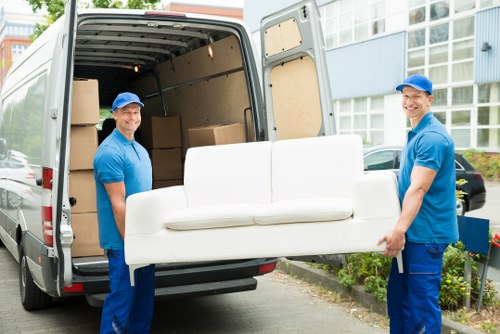 Home moving service in Finsbury with careful packing and loading support