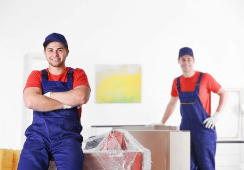Professional packing services for a Finsbury home move