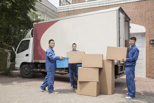 Man and van service helping with a local move in Finsbury