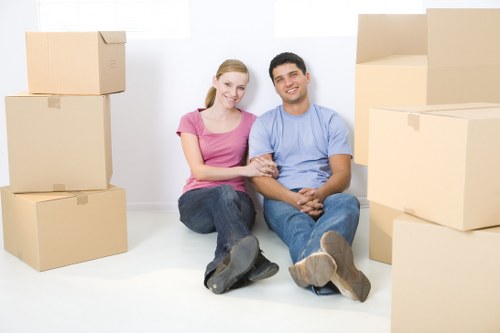 Selection of protective packing materials for local moves in Finsbury