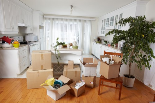 Local storage preparation and packing for Finsbury customers