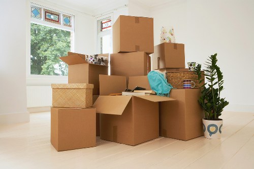 Professional removals process in Finsbury with planning, packing, and secure loading